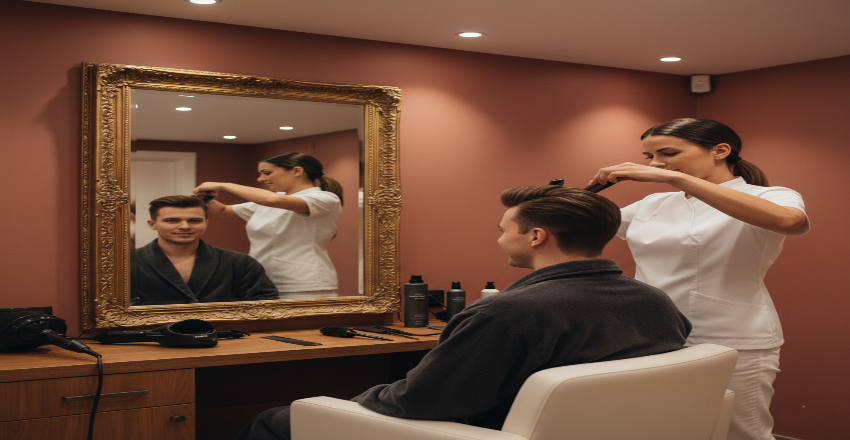  Pompadour Styling